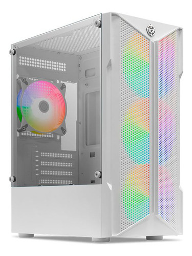 Gabinete Gamer Tgt Skylancer V2 Mid-t Lat De Vidro C/4f