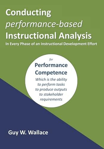 Libro: Conducting Performance-based Instructional Analysis: