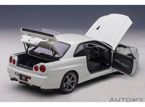 Imagem 5 de 6 de Miniatura Nissan Skyline Gt-r (r34) - Auto Art 1/18