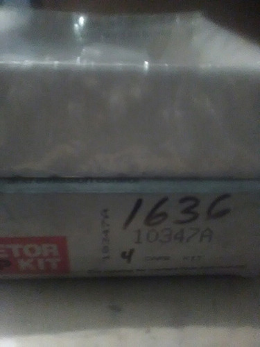 Kit De Carburador Dodge 225, 3.7, 74-81, 10347a, Borgwarner.