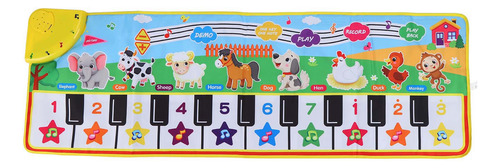 Tapete Musical Para Bebés Touch Play Animal, Piano, Teclado,
