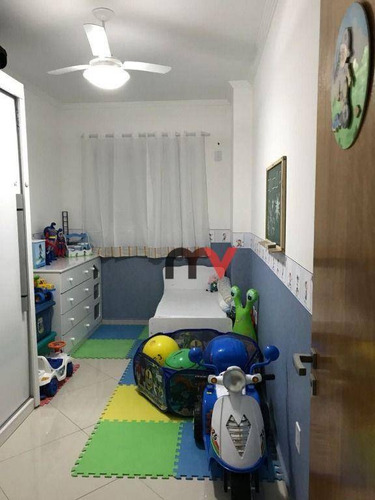 Imagem 13 de 18 de Apartamento À Venda, 92 M² Por R$ 560.000,00 - Canto Do Forte - Praia Grande/sp - Ap1271