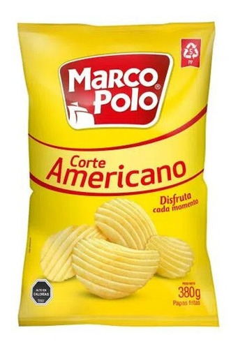 Papas Fritas Marco Polo Corte Americano Bolsa 380 G