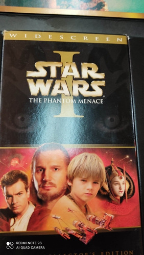 Imagen 1 de 7 de Star Wars Video Collector's Edition The Fantom Menace Vhs