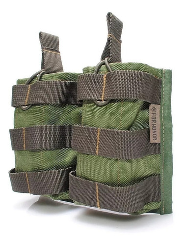 Porta Carregador Fuzil Duplo Forhonor Verde P/ 5,56