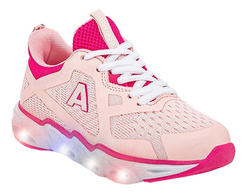 Zapatillas Addnice Serbia Con Luces Rosa 103856 Empo2000