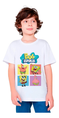 Playera Bob Esponja Playera Para Niños Regalos Para Niños