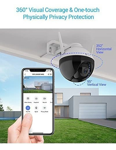 Imagen 2 de 9 de Cámara Exterior Ezviz Pan/tilt/zoom, 360°, Wifi 1080p