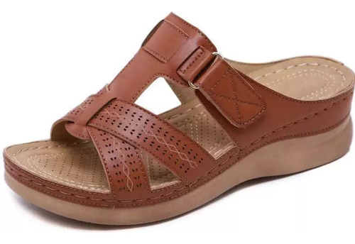 Sandalias Ortopédicas Con Puntera Abierta Vintage Premium