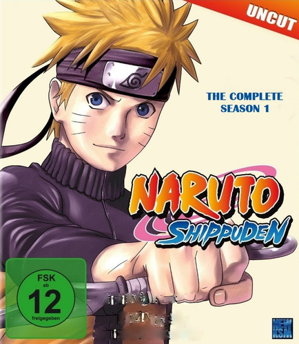 Naruto Shippuden Temporada 1 2 3 4 5 Blu Ray Latino. (Usado)