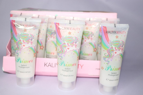 Primer Efecto Unicornio Gel Tornasol Con Glow 3pzs