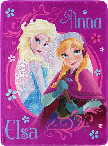 Northwest Disney Frozen, Manta De Micro Raschel Loving Siste