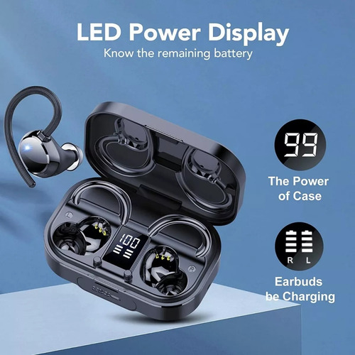 Audífonos Inalámbricos Audífonos Bluetooth V5.3 120 Horas
