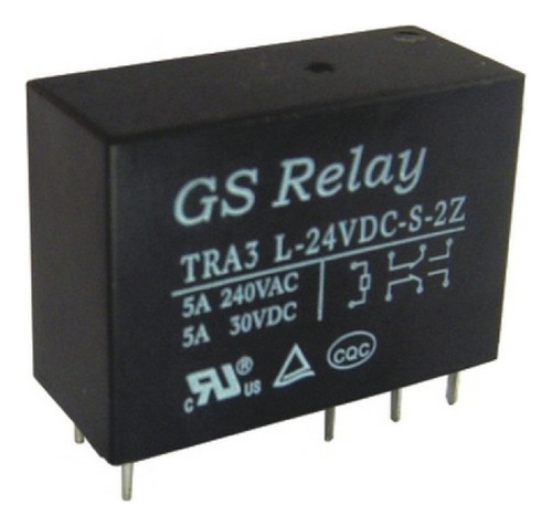 Rele 24v Doble Inv (5a,240vac; 5a,30vdc)