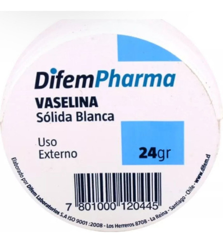 Vaselina Solida Blanca 24 Gr Difem Pharma
