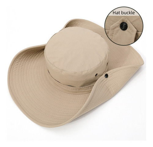 Wang Sombrero De Pescador Plegable De Ala Ancha