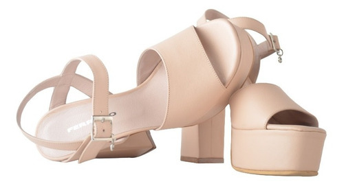 Imagen 6 de 8 de Zapatos Sandalias De Cuero De Mujer - Vani - Ferraro