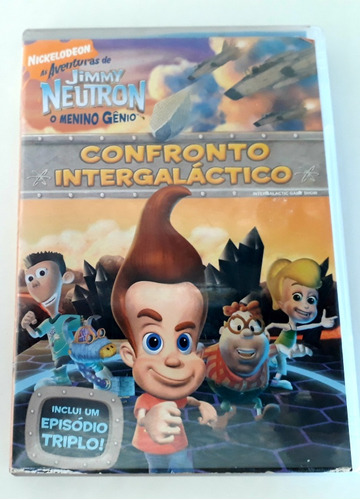 Dvd Jimmy Neutron - Confronto Intergalactico 