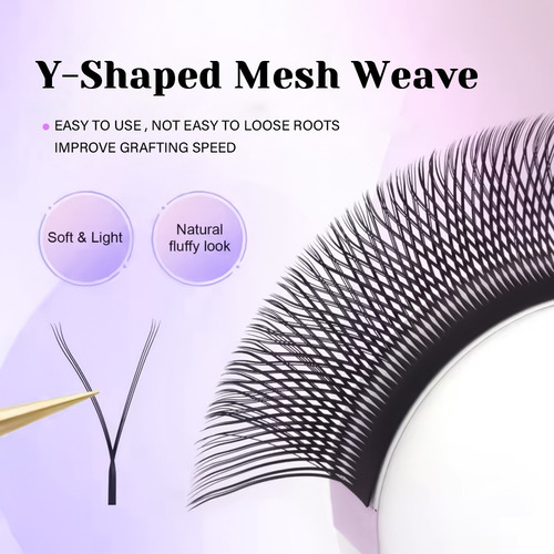 Extensiones De Pestañas Masscaku En Forma De U Yy 8-15 Mm Mi
