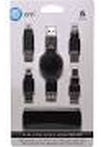 Onn Ona17ho017 Kit Adaptador De Cable Usb 4 En 1 Con Bolsa D