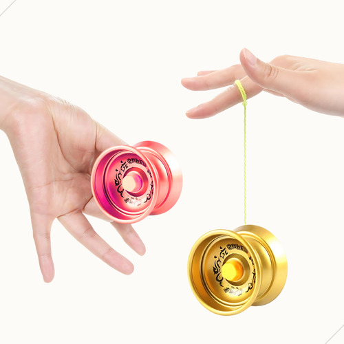 Ioio Yoyo Metal C/ Rolamento Profissional Cordinha Brinquedo