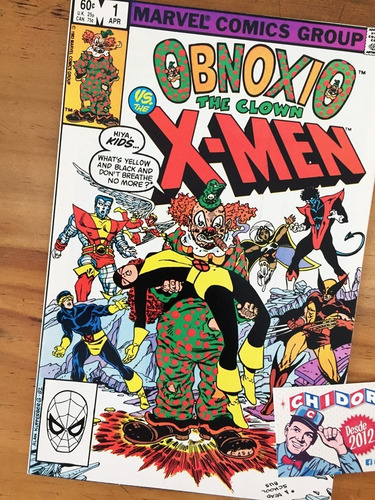 Comic - Obnoxio The Clown Vs The X-men #1 Wolverine