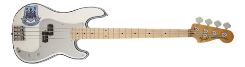 Fender Steve Harris Precision Bass, Cuello De Arce, Blanco .