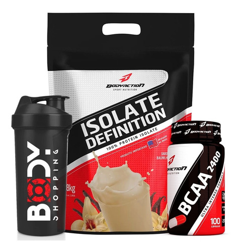 Isolate Definition 1.8kg - Body Action + Bcaa E Shaker