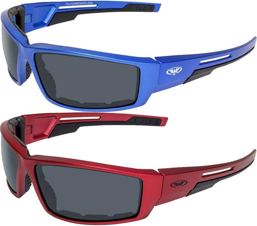 2 Pares De Gafas De Sol Acolchadas Para Motocicleta Atv...