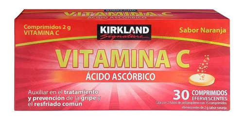 Vitamina C 2000 Mg Kirkland 30 Comprimidos