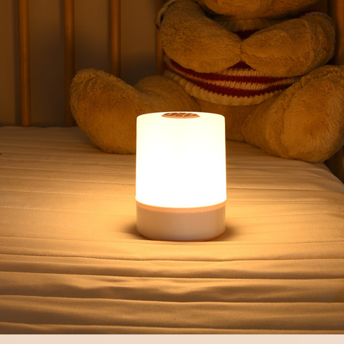 Lámpara De Noche Táctil, Lámpara Led Usb Recargable, Luz De