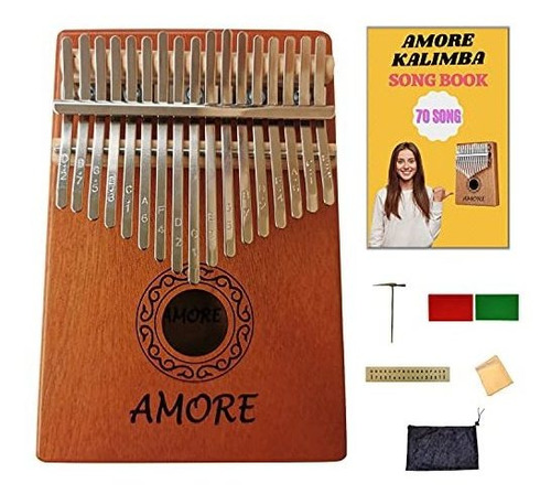 Amore, Kalimba Thumb Piano 17 Teclas, Piano De Dedo Mbira