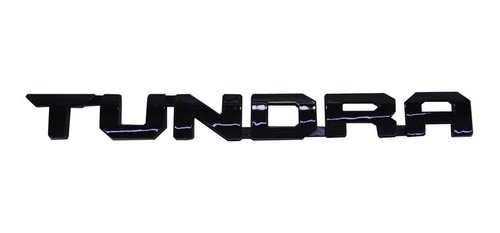 Logo Emblema Toyota Tundra, Negro - Envío. Gratis