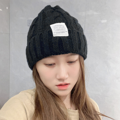 Gorro De Lana Tejido De Moda Cálido