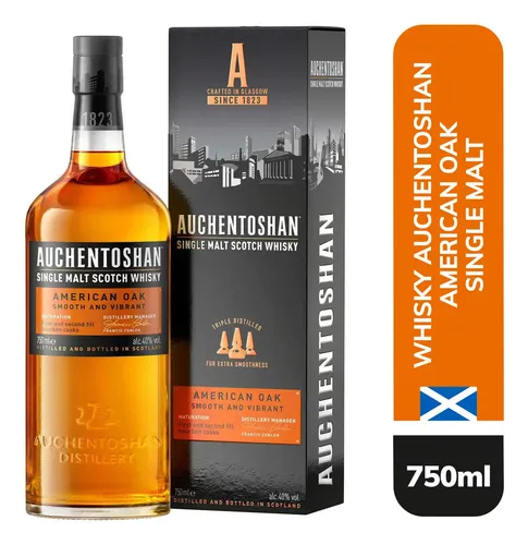 Auchentoshan 14年 シングルモルトウイスキー 700ml 台湾限定 Whisky Auchentoshan American Oak Single Malt 750ml | MercadoLivre