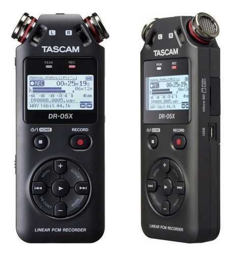 Gravador Digital De Audio Voz Tascam Dr-05x Profissional