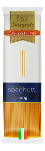 Macarrão de Sêmola Integral Spaghetti Paganini Pacote 500g