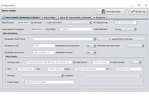 Software Gestión Del Cot Arba Sin Limites De Pc