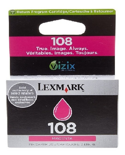 Lexmark Cartucho 108 Magenta