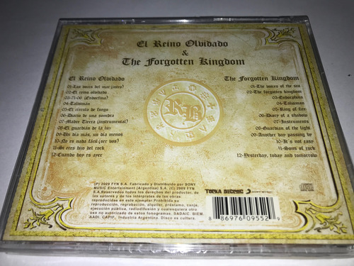 Rata Blanca - El Reino Olvidado & The Forgotten Kingdom 2 Cd