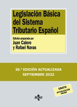 Libro Legislación Básica Del Sistema Tributario Español De T