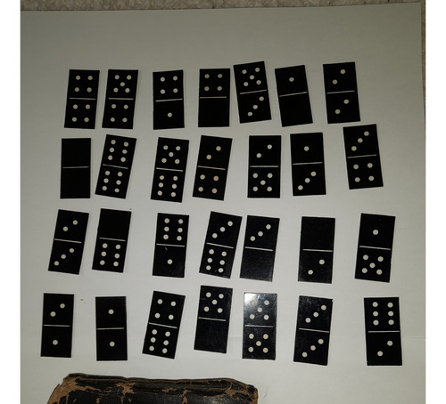 Antiguo Juego Domino, De Bolsillo, De Colección (Usado)