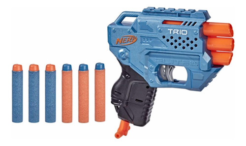 Lanzador Nerf Elite 2.0 Trio Td-3 6 Dardos Oficiales