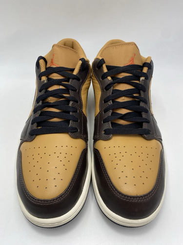 Tenis Nike Air Jordan 1 Low Se Flax Baroque Brown 29.5 Cm (Usado)