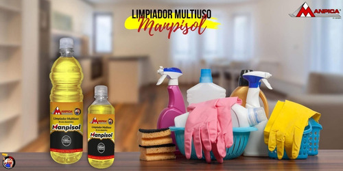 Desmanchador Multiuso Doméstico E Industrial Manpisol 1 Lt