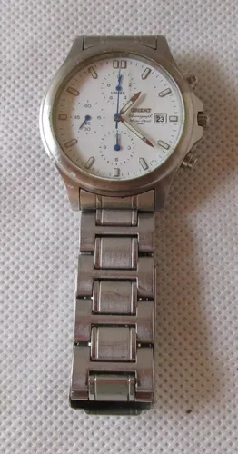 Reloj Pulsera Orient Crono Tt00-c1 Cs, Funciona, Usado (Usado)