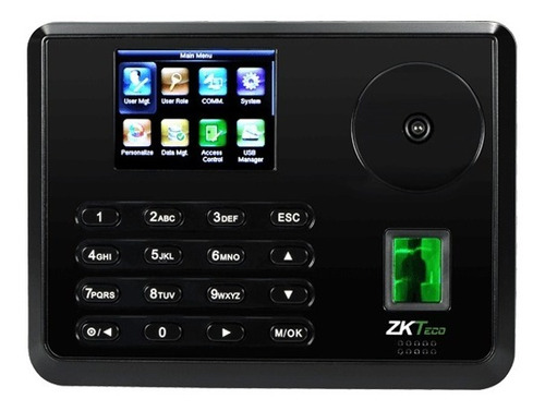 Reloj Checador Biometrico Zkteco De Huella Digital Y Palma