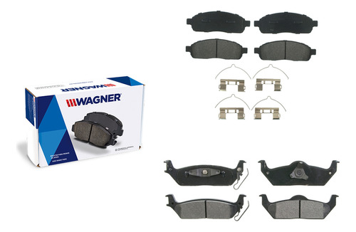 Kit Balatas Delantera Trasera Wgnp Ford Lobo 5.4 2005