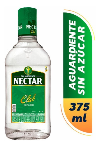 Aguardiente Nectar Verde *375ml