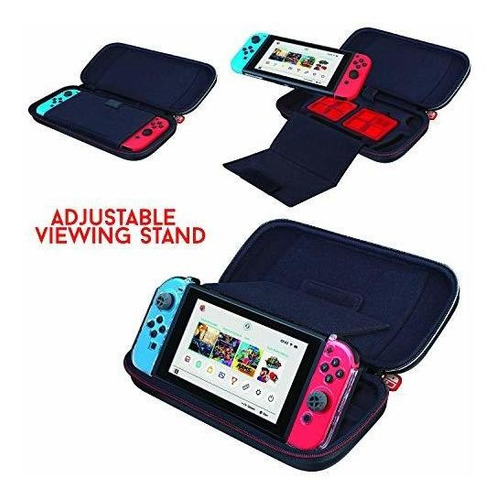 Funda De Viaje Deluxe Nintendo Switch - Estuche Duro Premium